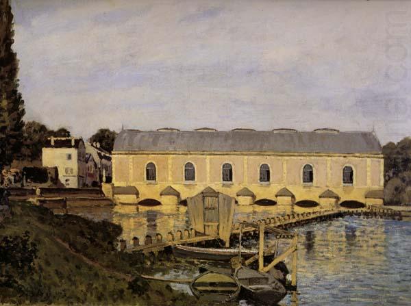 Alfred Sisley The Machine at Marly china oil painting image